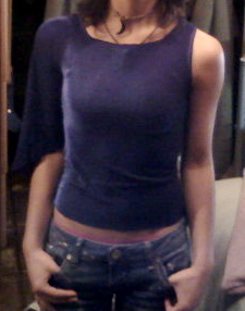 My first hand-made-shirt-by-scratch at the age of 14