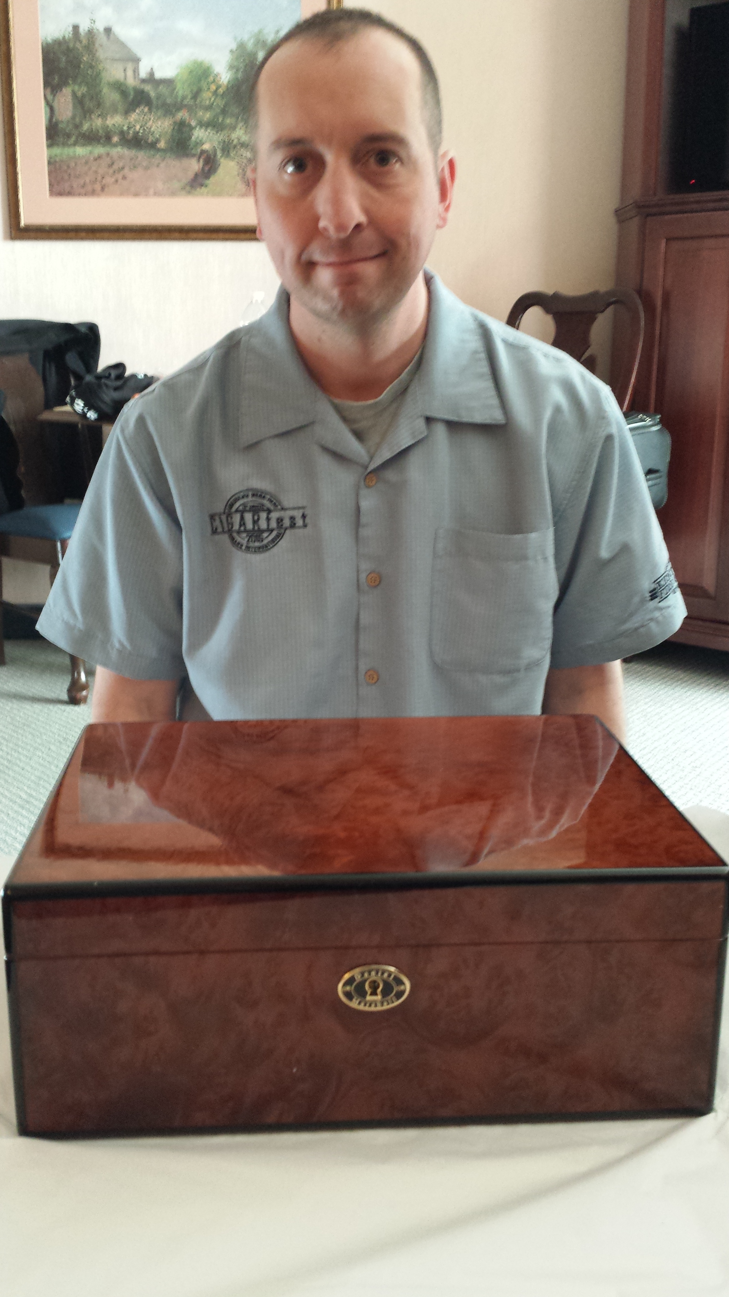 My new Daniel Marshall humidor