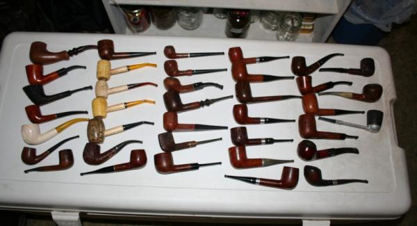 my pipe collection as of 04/21/09