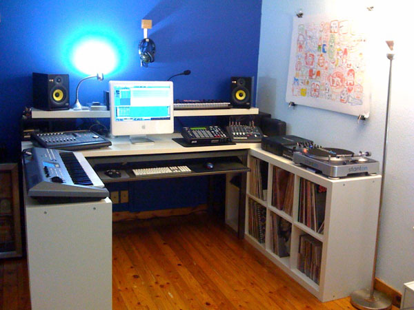 My project studio.