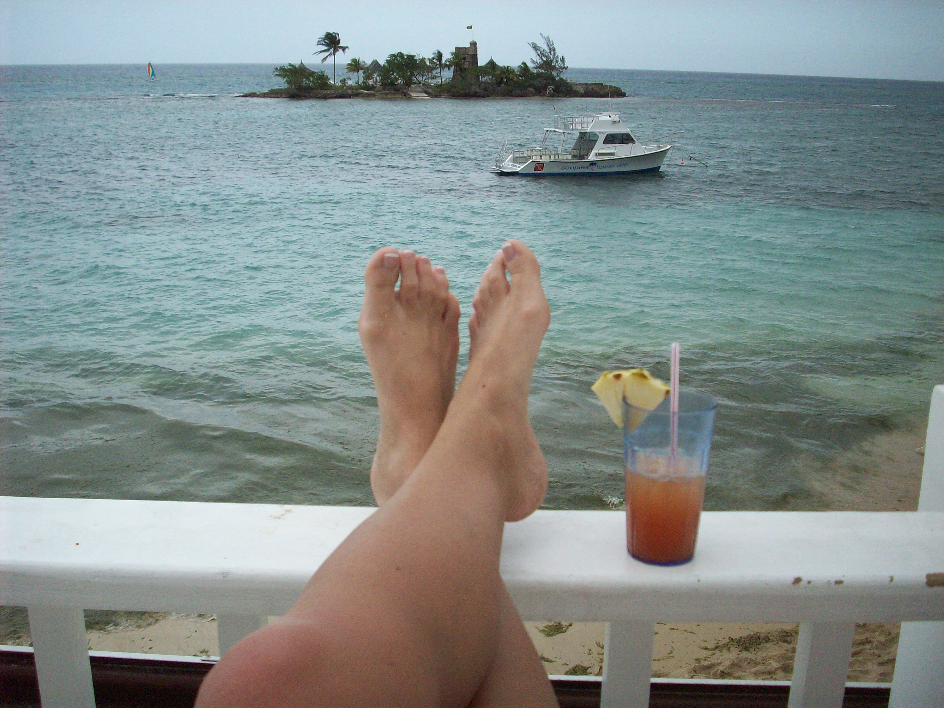 Nude Beach from Lobby Verandah