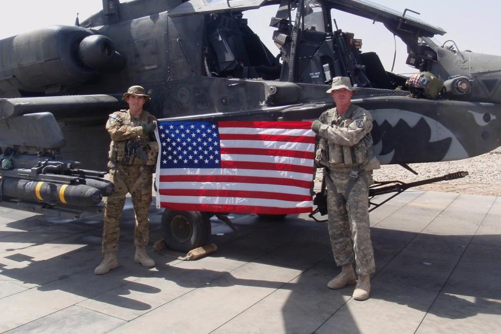 One of the many flags we flew on 9/11/2011
