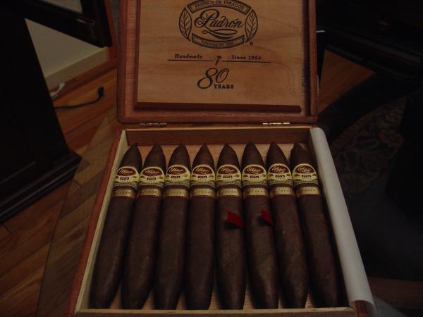 Padron 80th....A classic box of smokes