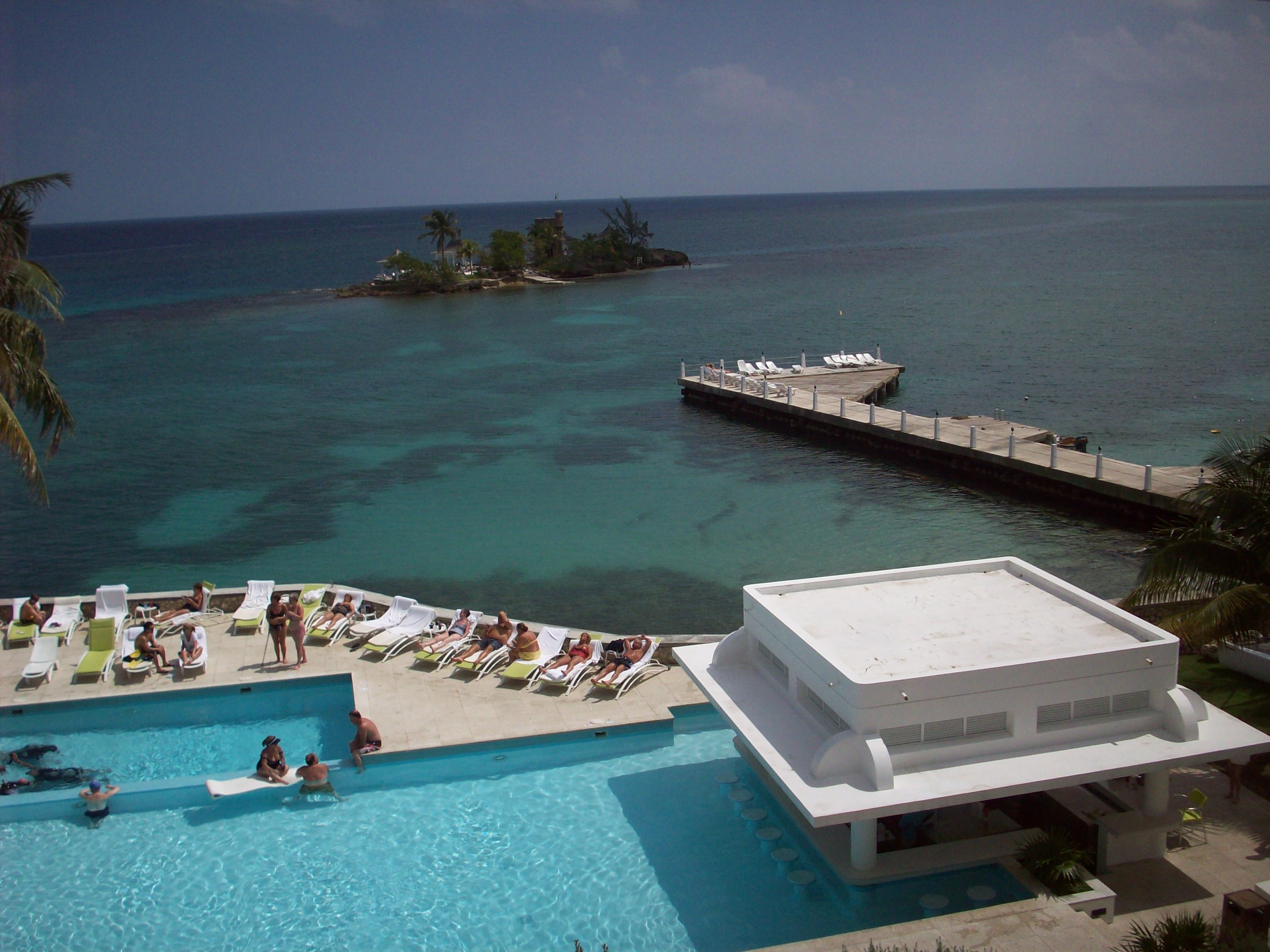 Pool Bar and Tower Isle Nude Beach