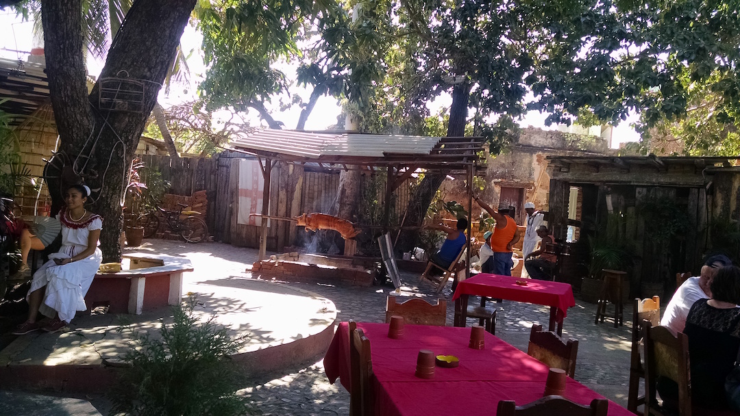 Resort Dinner Is Getting Ready