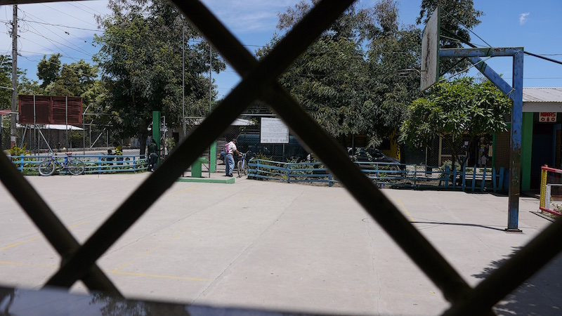 School Courtyard