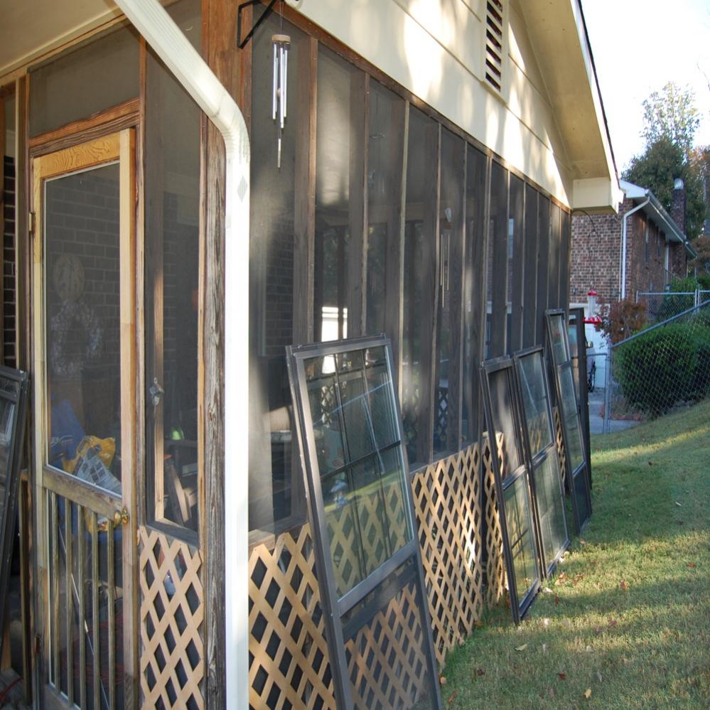 Screened porch