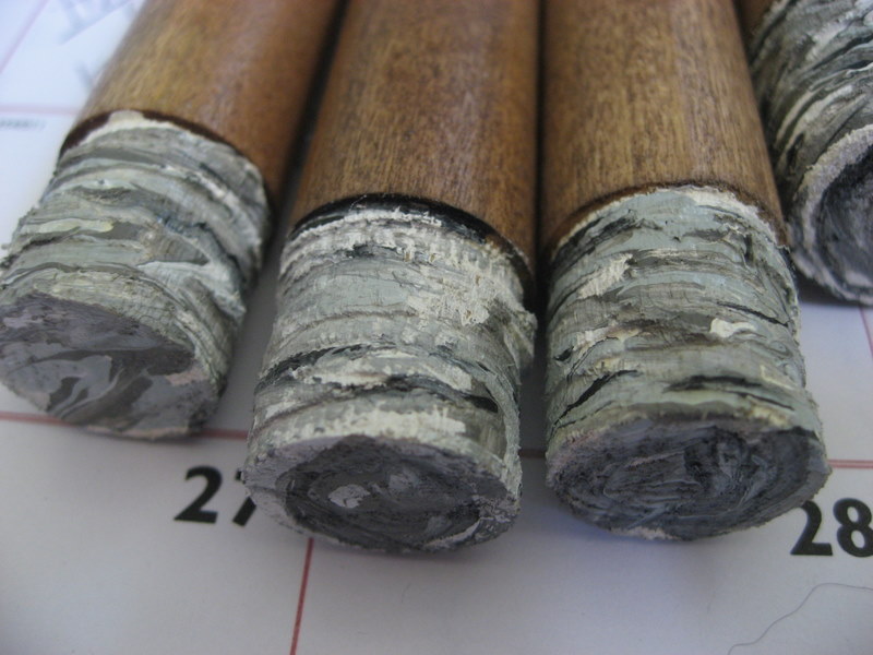 second close up of the ash