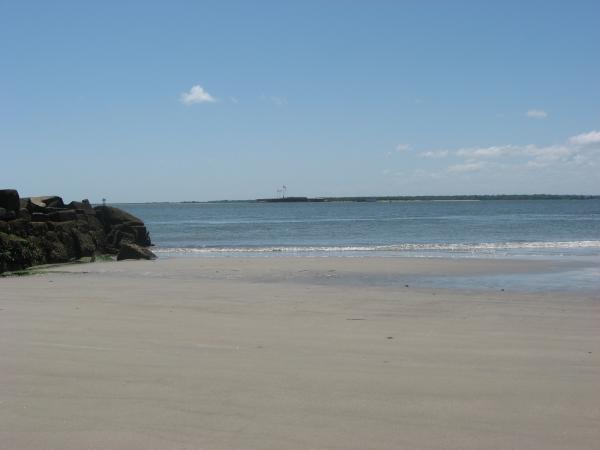 Sullivans Island looking out to Fort Sumter