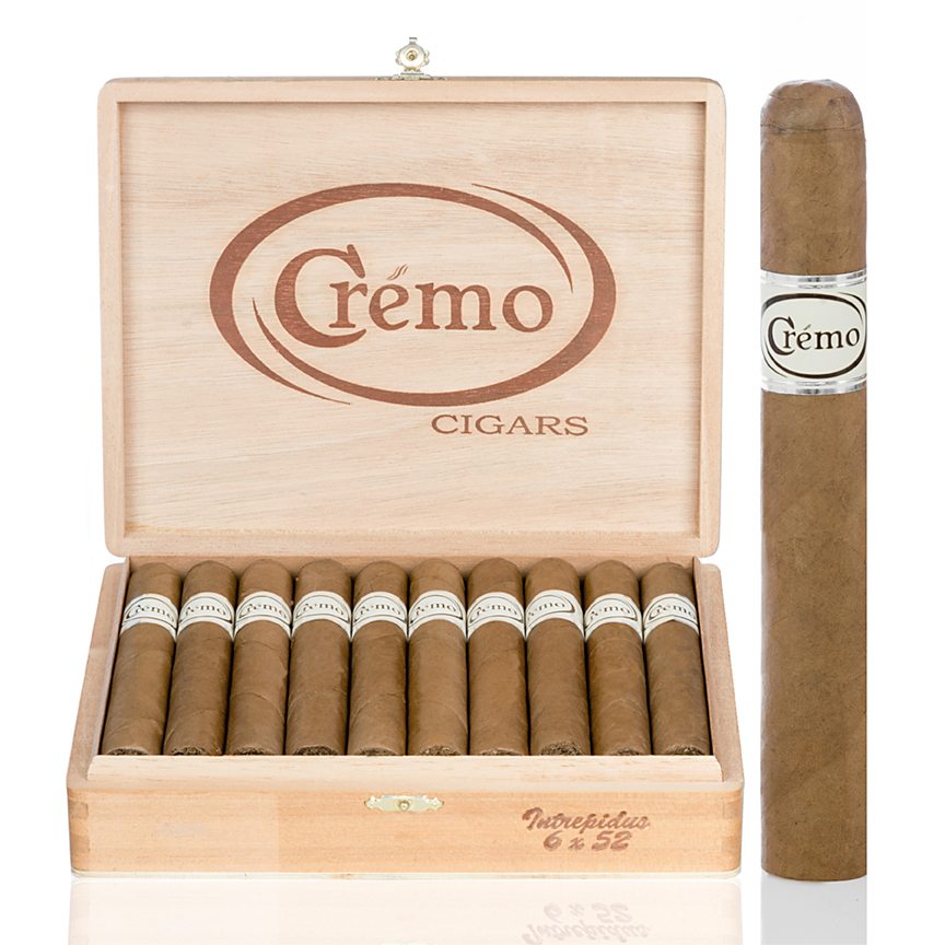 The Crémo Classic was blended exclusively by Willy Herrera prior to his departure to Drew Estate. This stick is made with long filler tobacco from the Dominican Republic and Nicaragua, perfectly aged to create an amazing balance of flavor. The binder is from Nicaragua, providing a rich accent to the filler. Last is the Habano wrapper, perfectly aged for a toasted and even appearance, which adds richness to the cigar. These elements blended together, and rolled perfectly, create a wonderful smoke. The cigar is rolled in the traditional Cuban style of tubing the filler (entubado) and finished with a triple cap. Such elements make this not only a cigar, but a Masterpiece!
