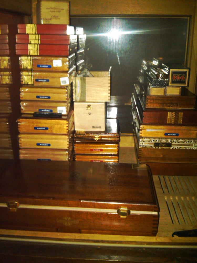 Top section where i want the trays