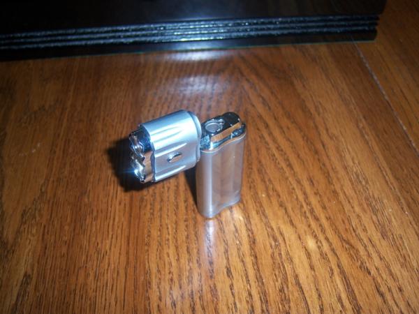 Torch, single flame.