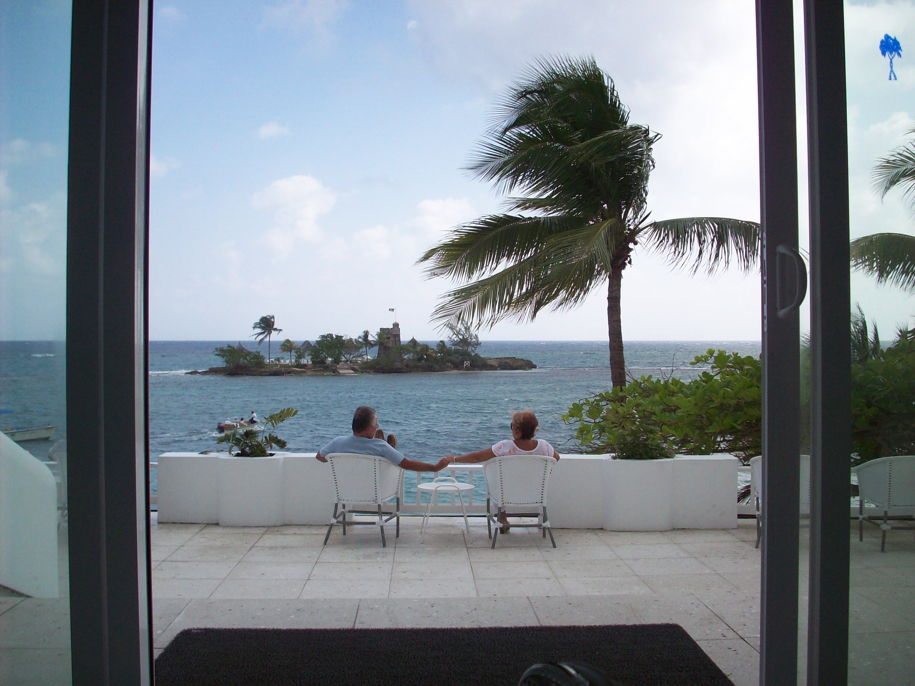 Tower Isle as seen from Lobby Verandah