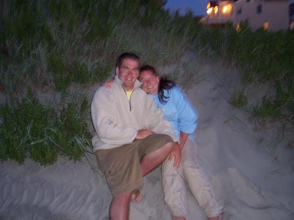 Wifie and me in Outer Banks