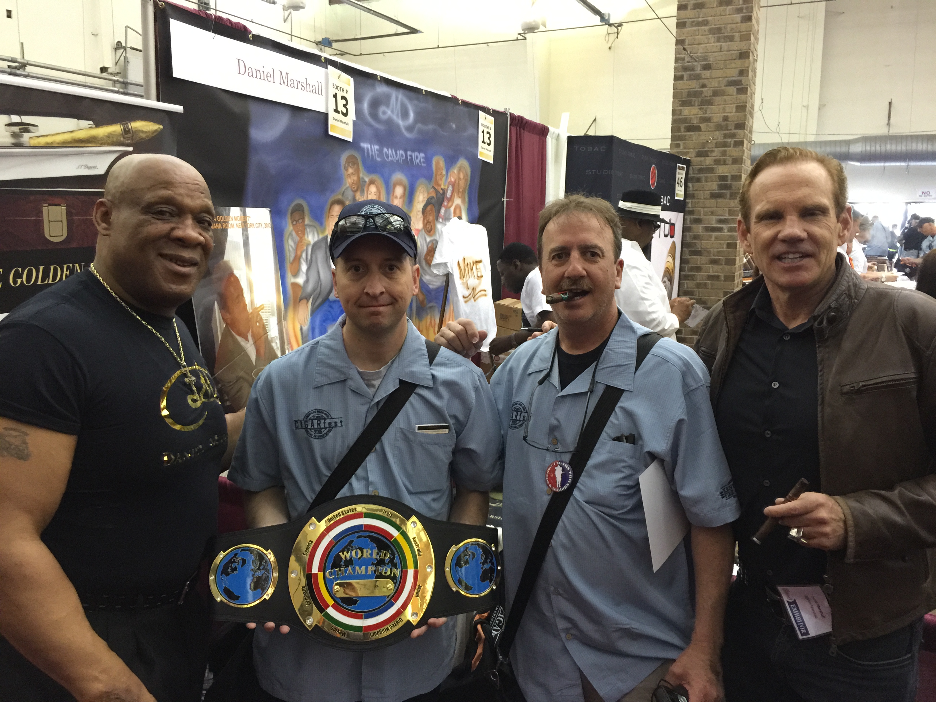 With Daniel Marshall and Tony Atlas